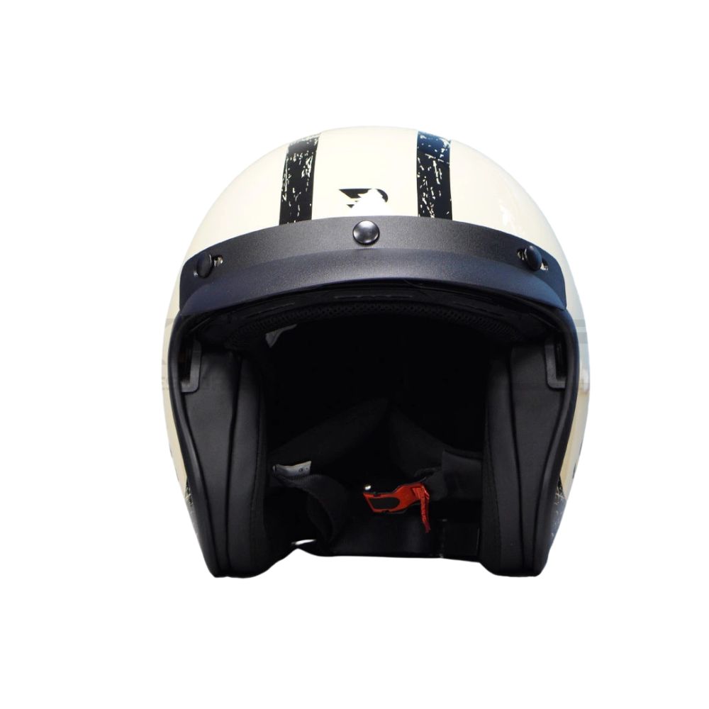 Шлем открытый с козырьком ROCKOT RM-391 Classic Style