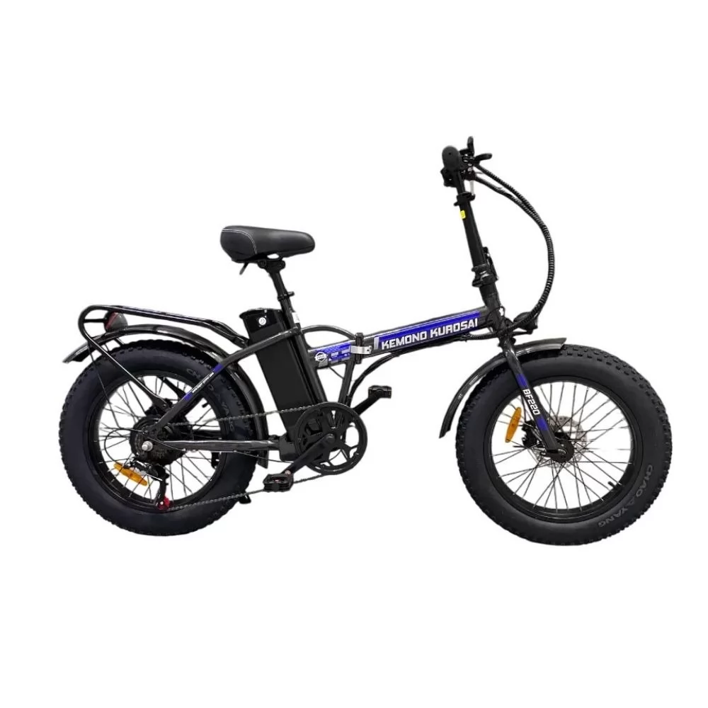 Купить электровелосипед HIPER KEMONO KUROSAI NEW BF220 (R20FAT 500W 48V) складной, 7скор Электровелосипед HIPER KEMONO KUROSAI NEW BF220 (R20FAT 500W 48V) складной, 7скор