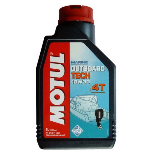 Моторное масло для 4-х тактных бензиновых двигателей Motul Outboard Tech 4T