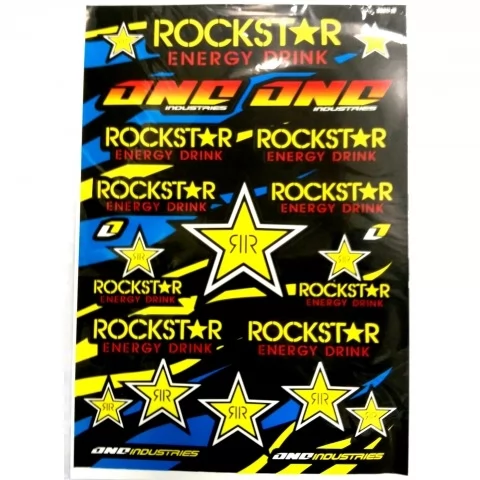 Купить наклейки для мототехники ROCKSTAR ENERGY DRINK