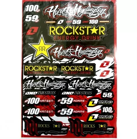 Купить наклейки для мототехники ROCKSTAR