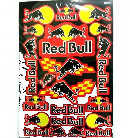 Купить наклейки для мототехники Red Bull