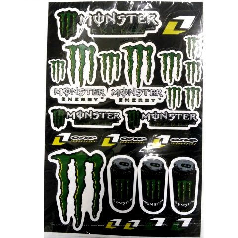 Купить наклейки для мототехники Monster Energy 1