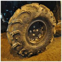 Пластиковый диск для квадроциклов с двойным бедлоком Stormwheels 