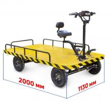 Платформенная электротележка RuTrike СКЛАД 2000